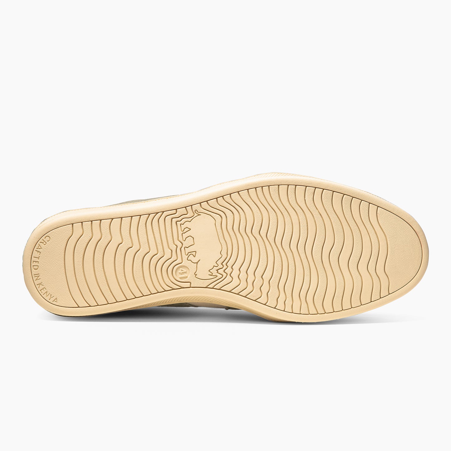 
                  
                    Tan Suede White Horn Nomad Classic Unisex Sneakers
                  
                